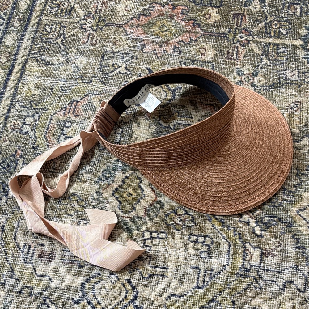 Eugenia Kim Tan Women's Sun Visor - Picture 3 of 3